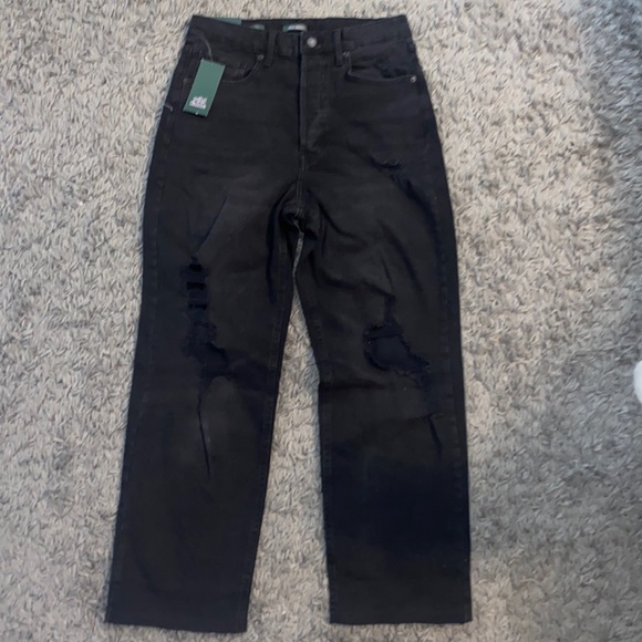 wild fable Denim - Wild fable highest rise straight legged jeans with holes brand new with tags